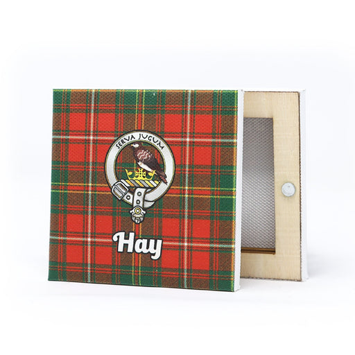 Clan Square Fridge Magnet Hay - Heritage Of Scotland - HAY