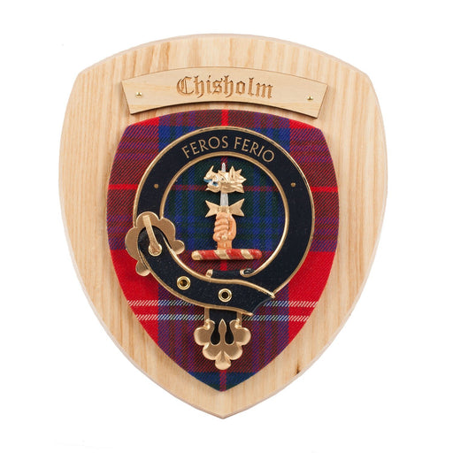 Clan Wall Plaque Chisholm - Heritage Of Scotland - CHISHOLM