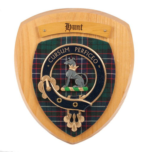Clan Wall Plaque Hunt - Heritage Of Scotland - HUNT