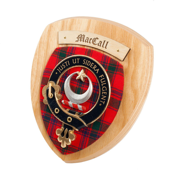 Clan Wall Plaque Maccall - Heritage Of Scotland - MACCALL