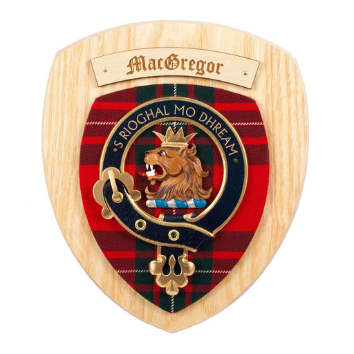Clan Wall Plaque Macgregor - Heritage Of Scotland - MACGREGOR