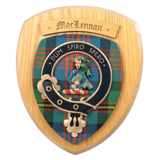 Clan Wall Plaque Maclennan - Heritage Of Scotland - MACLENNAN