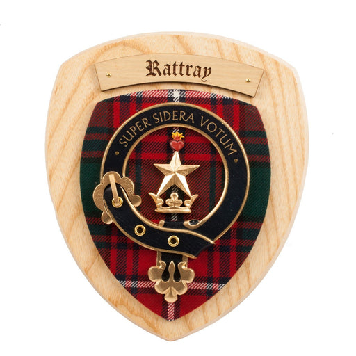Clan Wall Plaque Rattray - Heritage Of Scotland - RATTRAY