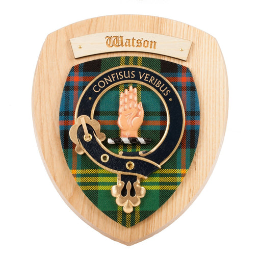 Clan Wall Plaque Watson - Heritage Of Scotland - WATSON
