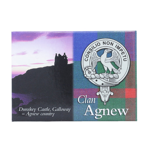 Clan/Family Scenic Magnet Agnew - Heritage Of Scotland - AGNEW