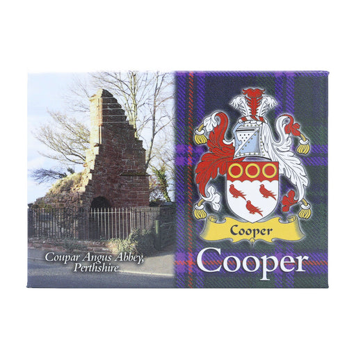 Clan/Family Scenic Magnet Cooper S - Heritage Of Scotland - COOPER S