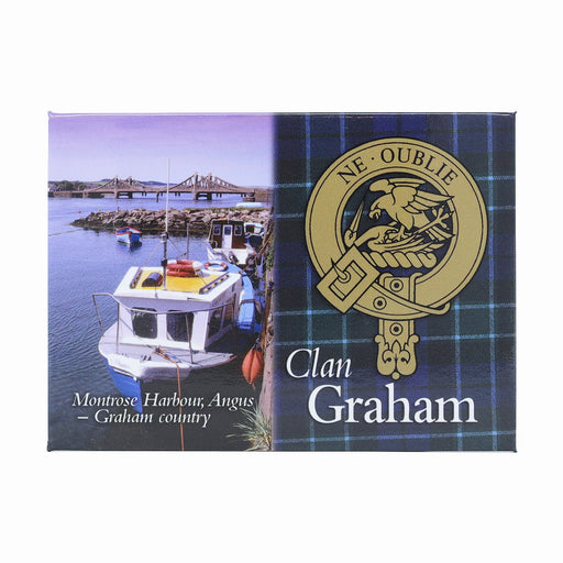 Clan/Family Scenic Magnet Graham S - Heritage Of Scotland - GRAHAM S