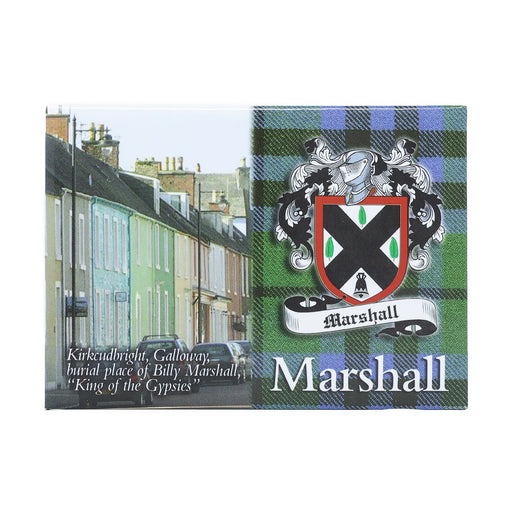 Clan/Family Scenic Magnet Marshall S - Heritage Of Scotland - MARSHALL S