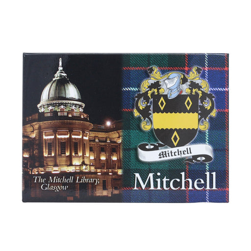 Clan/Family Scenic Magnet Mitchell S - Heritage Of Scotland - MITCHELL S