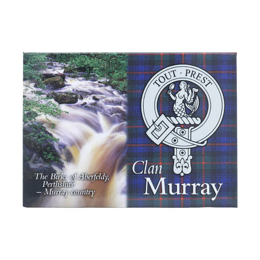 Clan/Family Scenic Magnet Murray S - Heritage Of Scotland - MURRAY S