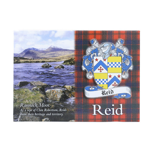 Clan/Family Scenic Magnet Reid S - Heritage Of Scotland - REID S