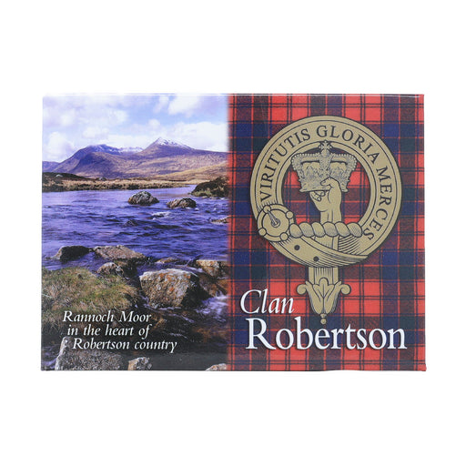Clan/Family Scenic Magnet Robertson S - Heritage Of Scotland - ROBERTSON S