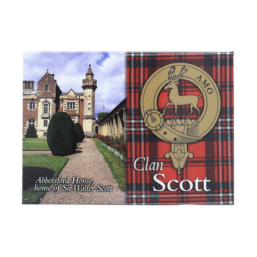 Clan/Family Scenic Magnet Scott S - Heritage Of Scotland - SCOTT S