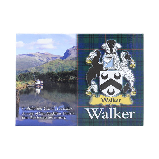 Clan/Family Scenic Magnet Walker S - Heritage Of Scotland - WALKER S