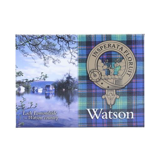 Clan/Family Scenic Magnet Watson S - Heritage Of Scotland - WATSON S
