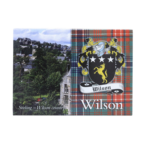 Clan/Family Scenic Magnet Wilson S - Heritage Of Scotland - WILSON S