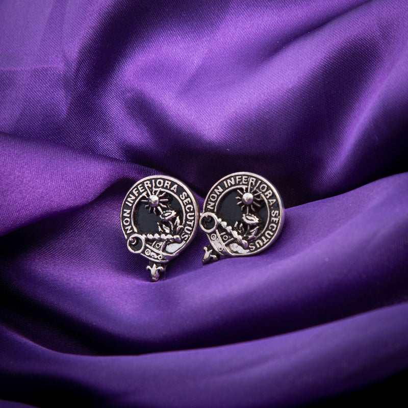 Clans Of Scotland Pewter Scots Clan Cufflinks Buchan - Heritage Of Scotland - BUCHAN