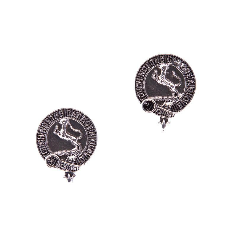 Clans Of Scotland Pewter Scots Clan Cufflinks Macintosh - Heritage Of Scotland - MACINTOSH