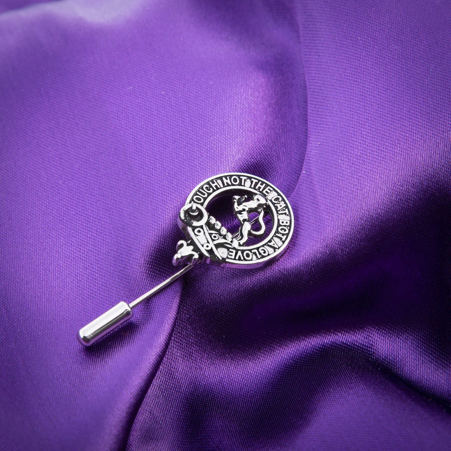 Clans Of Scotland Pewter Scots Clan Lapel Pin Macintosh - Heritage Of Scotland - MACINTOSH