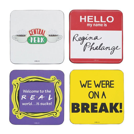 Coaster Set Of 4 - Friends(Quotes) - Heritage Of Scotland - NA