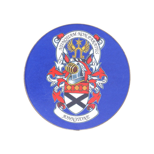 Coat Of Arms Coasters Johnstone - Heritage Of Scotland - JOHNSTONE