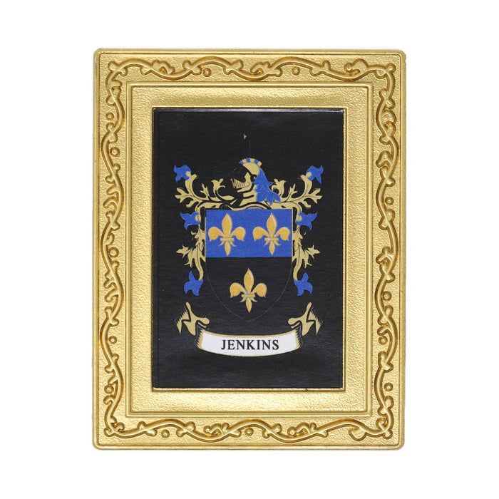 Coat Of Arms Fridge Magnet Jenkins - Heritage Of Scotland - JENKINS