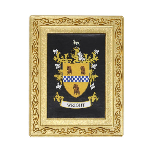 Coat Of Arms Fridge Magnet Wright - Heritage Of Scotland - WRIGHT