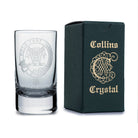 Collins Crystal Clan Shot Glass Macleod - Heritage Of Scotland - MACLEOD