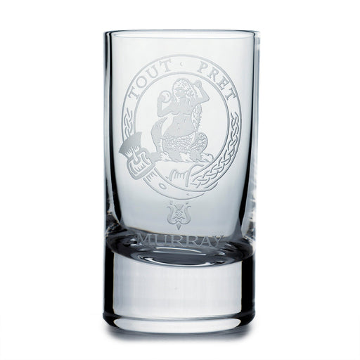 Collins Crystal Clan Shot Glass Murray - Heritage Of Scotland - MURRAY
