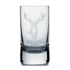Collins Crystal Clan Shot Glass Red Stag Tot - Heritage Of Scotland - RED STAG TOT