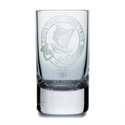 Collins Crystal Clan Shot Glass Rose - Heritage Of Scotland - ROSE