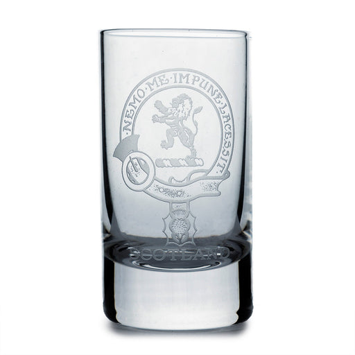 Collins Crystal Clan Shot Glass Scotland Crest - Heritage Of Scotland - SCOTLAND CREST