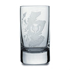 Collins Crystal Clan Shot Glass Scotland Map - Heritage Of Scotland - SCOTLAND MAP