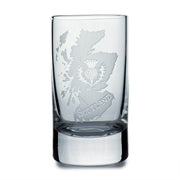 Collins Crystal Clan Shot Glass Scotland Map - Heritage Of Scotland - SCOTLAND MAP