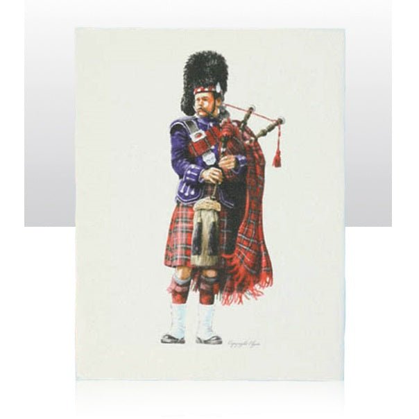 (D) Piper Canvas Picture - Heritage Of Scotland - NA