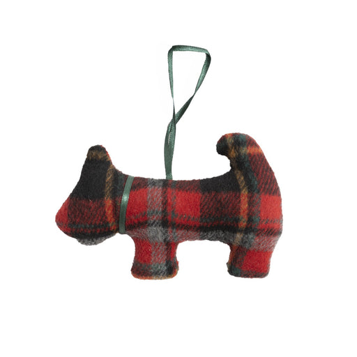 Dog Check With Hanger - Heritage Of Scotland - RED