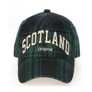 Dorian Cap - Heritage Of Scotland - BLACK/GREEN