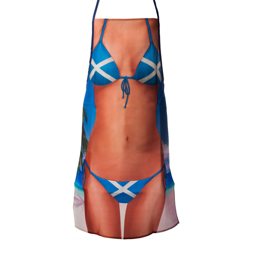 Dress Up Apron - Heritage Of Scotland - SALTIRE BIKINI