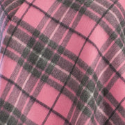 Dunedin Cashmere Mini Cape Gresham/Pink-Derby - Heritage Of Scotland - GRESHAM/PINK-DERBY