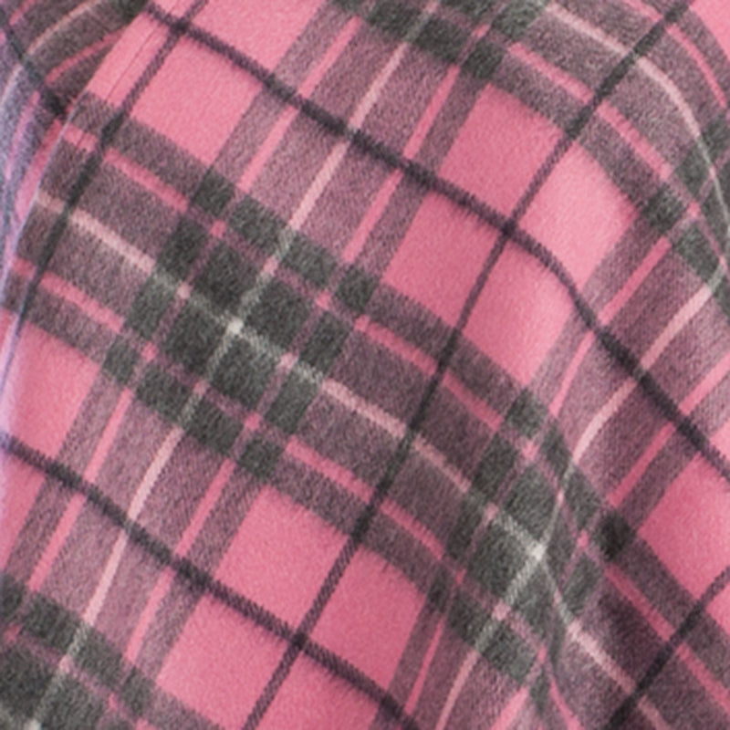 Dunedin Cashmere Mini Cape Gresham/Pink-Derby - Heritage Of Scotland - GRESHAM/PINK-DERBY