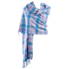 Dunedin Cashmere Stole Borwick/Lilac Blue - Heritage Of Scotland - BORWICK/LILAC BLUE