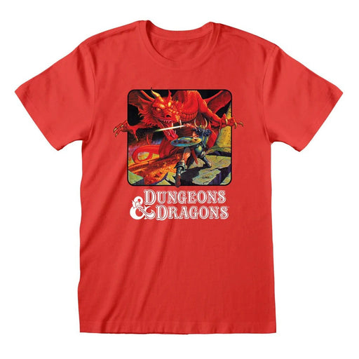 Dungeons & Dragons Classic Poster Tshirt - Heritage Of Scotland - RED