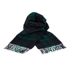 Edinburgh 100% Cashmere Wide Scarf Black Watch - Heritage Of Scotland - BLACK WATCH