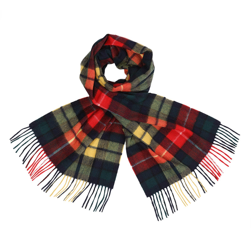 Edinburgh 100% Cashmere Wide Scarf Buchanan Modern - Heritage Of Scotland - BUCHANAN MODERN