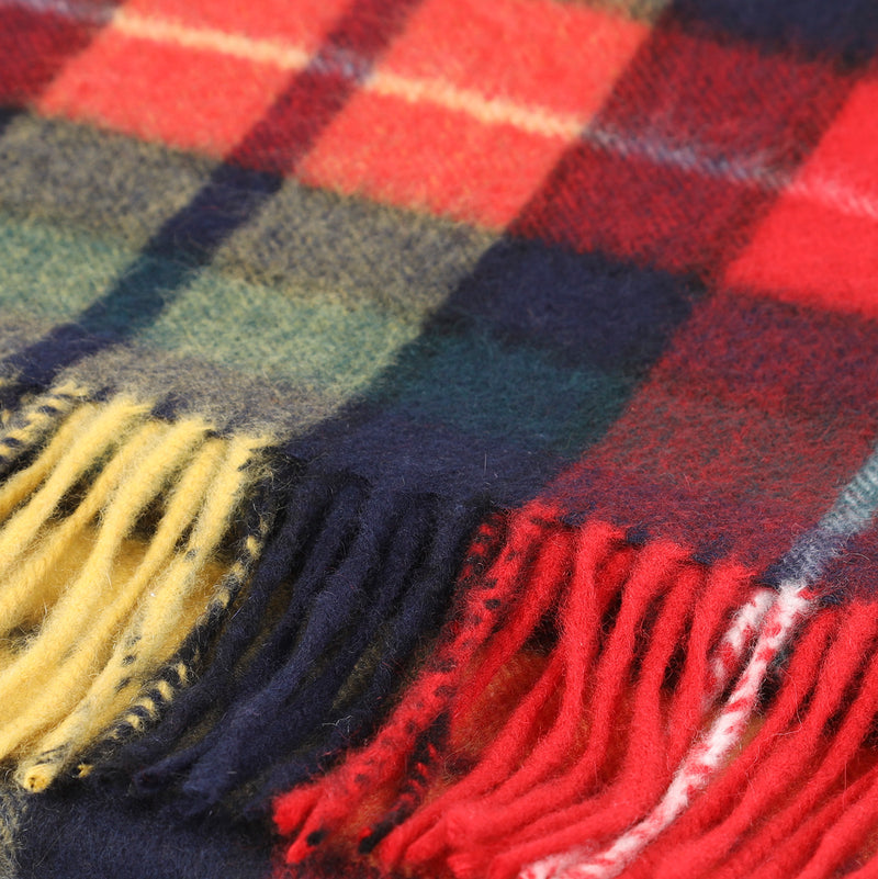 Edinburgh 100% Cashmere Wide Scarf Buchanan Modern - Heritage Of Scotland - BUCHANAN MODERN