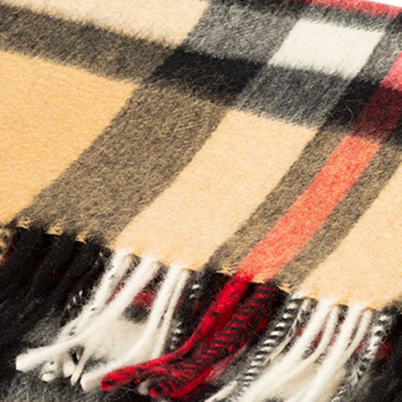 Edinburgh 100% Cashmere Wide Scarf Thomson Camel - Heritage Of Scotland - THOMSON CAMEL