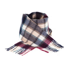 Edinburgh 100% Lambswool Scarf Artillery Check Navy/Camo - Heritage Of Scotland - ARTILLERY CHECK NAVY/CAMO