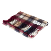 Edinburgh 100% Lambswool Scarf Artillery Check Navy/Camo - Heritage Of Scotland - ARTILLERY CHECK NAVY/CAMO