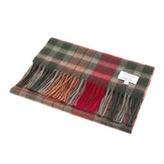 Edinburgh 100% Lambswool Scarf Buchanan Autumn - Heritage Of Scotland - BUCHANAN AUTUMN