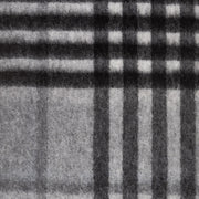 Edinburgh 100% Lambswool Scarf Chequer Tartan Dk Grey - Heritage Of Scotland - CHEQUER TARTAN DK GREY